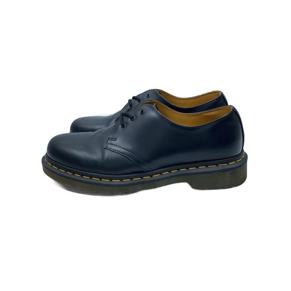 Dr.Martens◆3ホール/ドレスシューズ/US8/BLK/レザー//
