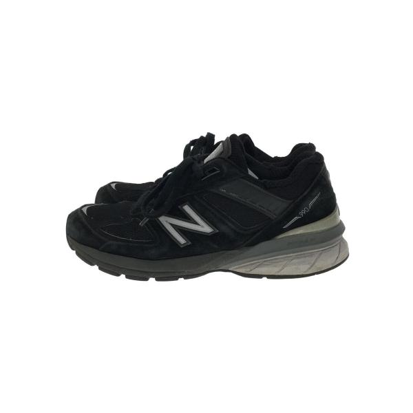 NEW BALANCE◆990v5/M990BK5/ローカットスニーカー/25cm/ブラック