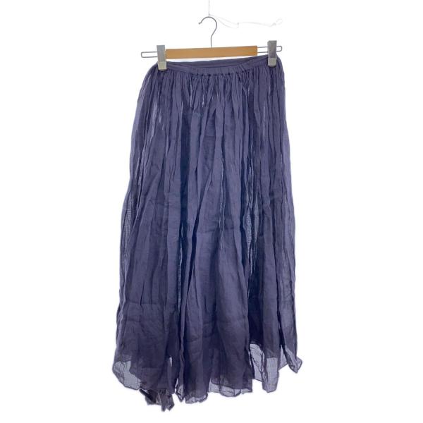 TALK TO ME/トークトゥーミー/シワ加工ロングスカート/FREE/--/NVY///