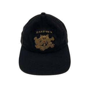 Supreme◆25SS/Bullion Dragon 6-Panel/キャップ/コットン/BLK/メンズ/黒//