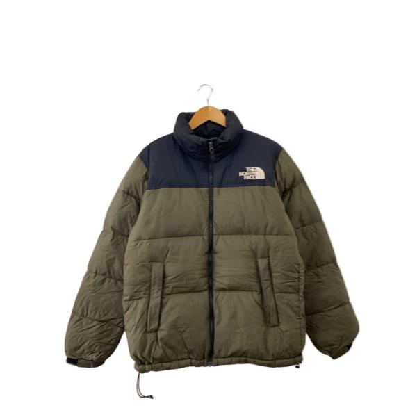 THE NORTH FACE◆21AW/ヌプシ/ダウンジャケット/XL/ナイロン/KHK/ND918...