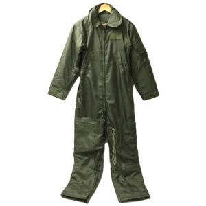 U.S.AIR FORCE◆Vintage/80s/CWU-64/P COVERALLS/ジャンプスーツ/SIZE:40R/グリーン//｜ssol-shopping