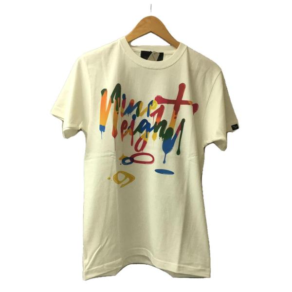 nine eight/S/SL PAINT PATTERN T-SHIRTS/Tシャツ/M/コットン...