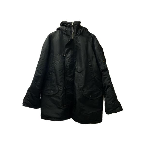 ALPHA INDUSTRIES◆N-3B/フライトジャケット/SIZE:3L/ナイロン/BLK/2...