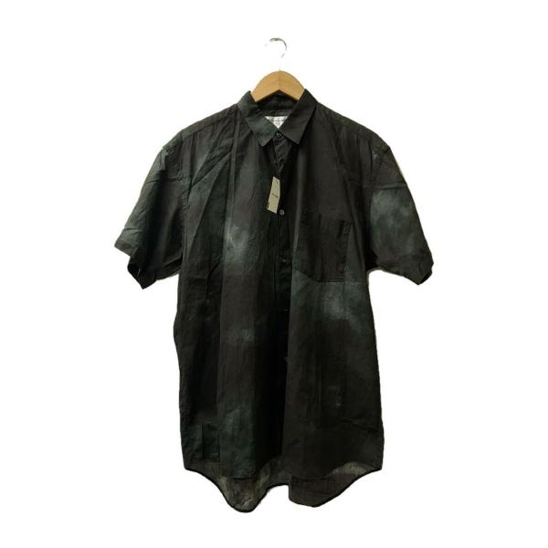 COMME des GARCONS SHIRT◆暗染SSシャツ/M/コットン/GRY/FI-B031