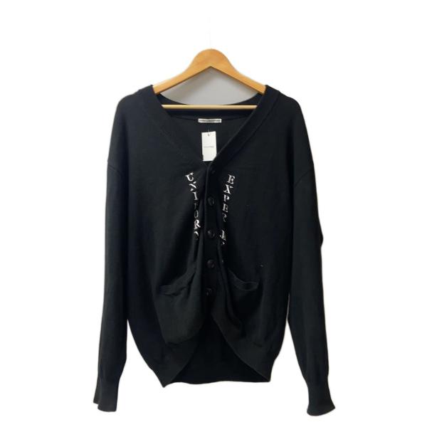 uniform experiment◆STENCIL LOGO CARDIGAN/3/コットン/BL...