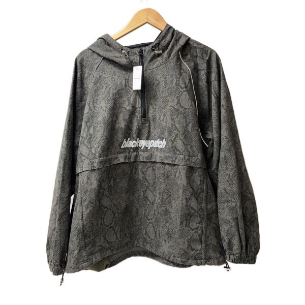 THE BLACK EYE PATCH◆LOWERCASE LOGO PYTHON ANORAK/X...