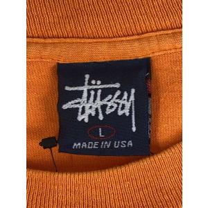 STUSSY◆90s 紺タグ デジタルロゴ T...の詳細画像2