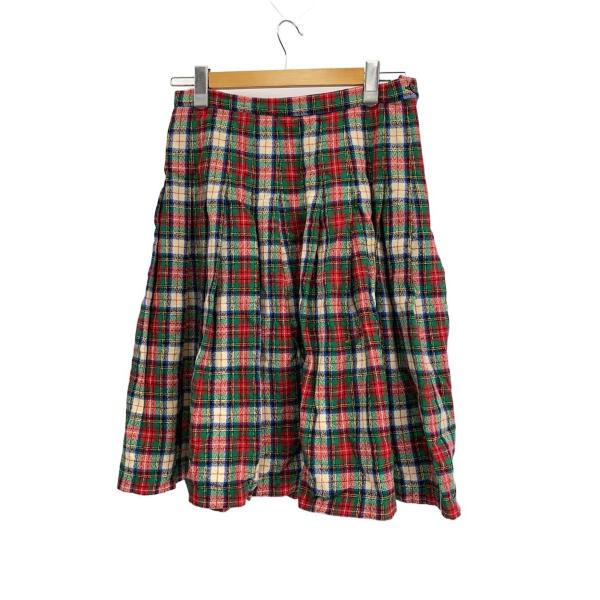 PENDLETON◆スカート/12/70s/ウール/マルチカラー/チェック
