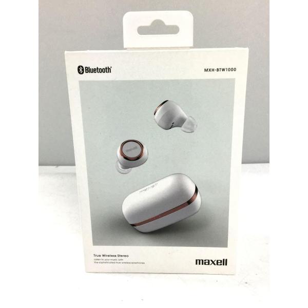 maxell◆イヤホン・ヘッドホン MXH-BTW1000WC [ホワイトxカッパー]
