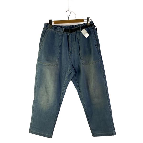 GRAMICCI◆STRETCH DENIM LOOSE TAPERED PANT/L/コットン/I...