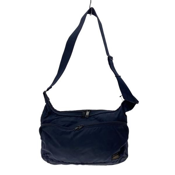 PORTER◆FLASH/フラッシュ/ショルダーバッグ/--/NVY/無地/689-05938