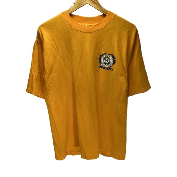 UMBRO◆90s/サッカーブラジル代表/シングルステッチ/セレソン/Tシャツ/L/コットン/YLW