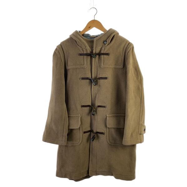 MACKINTOSH◆ダッフルコート/M/ウール/BRW/無地/80s