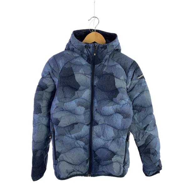 Peak Performance◆ダウンジャケット/M/ナイロン/BLU/総柄/G58347015/...