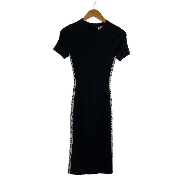 MICHAEL KORS◆ワンピース/S/--/BLK/js381nq5zv