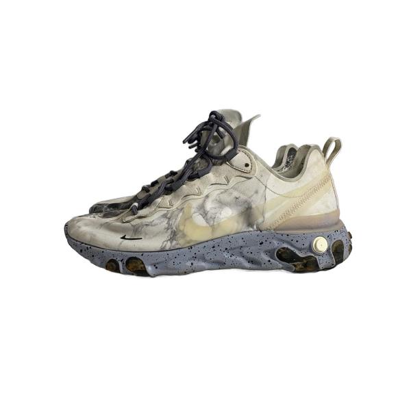 NIKE◆REACT ELEMENT 55/リアクト エレメント 55/ホワイト/CJ3312-00...