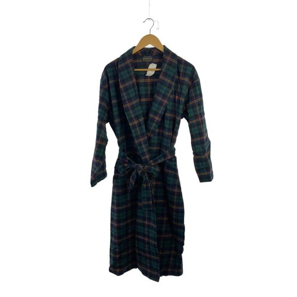 PENDLETON◆ガウンコート/--/コットン/GRN/チェック/8475-3348