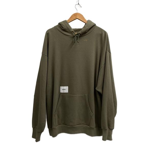 WTAPS◆パーカー/4/コットン/KHK/201ATDT-CSM24