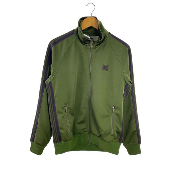 Needles◆24SS/Track Jacket-Poly Smooth/S/ポリエステル/GRN...