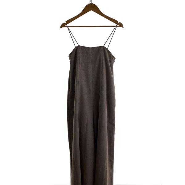 AMERI◆24SS/MEDI COMFORTABLE FLARE ROMPER/S/ポリエステル/...