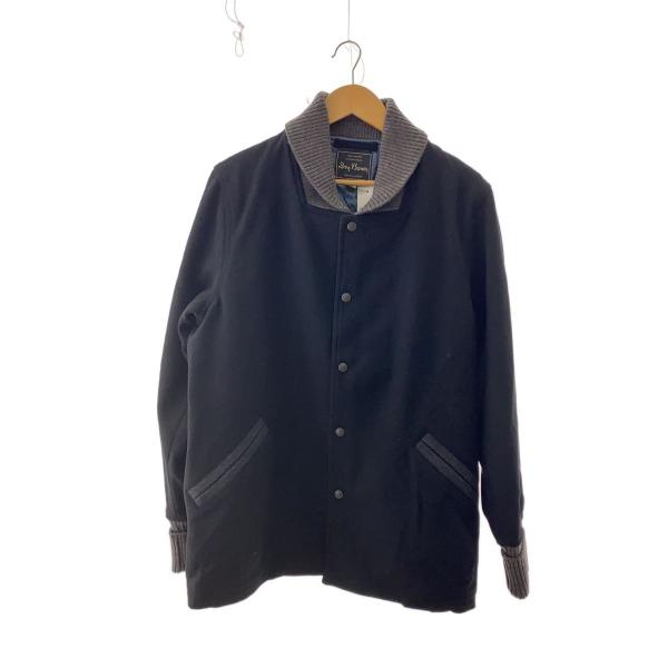 Dry Bones◆Solid Car Coat/PHARAOHS/ジャケット/40/ウール/BLK...