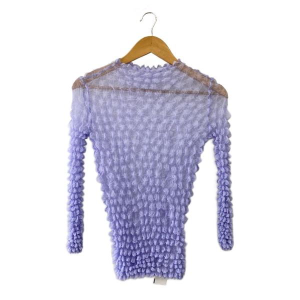 AMERI◆23AW/シースルーレイヤードカットソー/FREE/ポリエステル/PUP/0132049...