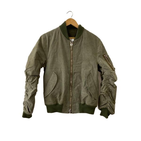 READYMADE◆16SS/JESSE JACKET/ミリタリージャケット/44/コットン/KHK