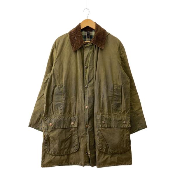Barbour◆80s〜/BORDER/2ワラント/イングランド製/オイルドジャケット/コート/40...