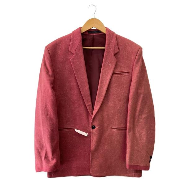 Johnsons/80s〜/テーラードジャケット/色褪せ有/S/ポリエステル/PNK//