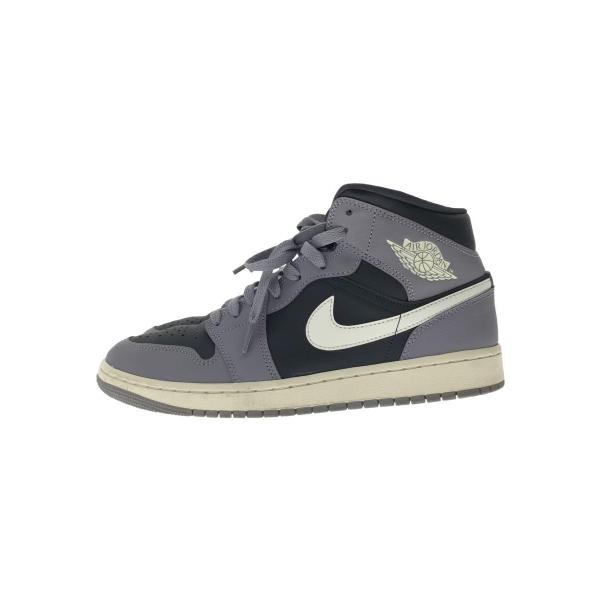 NIKE◆ハイカットスニーカー/27.5cm/GRY/レザー/BQ6472-022