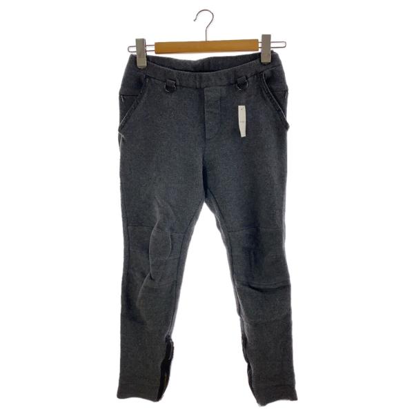 SUNSEA◆ボトム/1/ウール/GRY/SNS-14A44