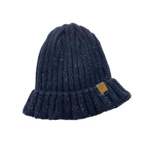 STUSSY◆ニットキャップ/--/アクリル/NVY/レディース//