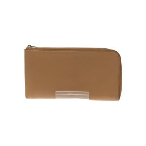 CELINE（セリーヌ） 財布 - レザー - 二つ折り長財布 オレンジ ロング