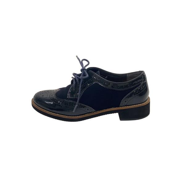 MACKINTOSH PHILOSOPHY◆ドレスシューズ/22.5cm/ブラック/エナメル/003...