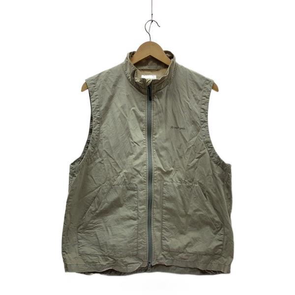 snow peak◆PIGMENT DYED UCCP VEST/ベスト/M/コットン/GRY/無地...