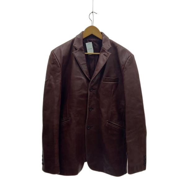FREEDOM◆レザージャケット・ブルゾン/LL/牛革/RED