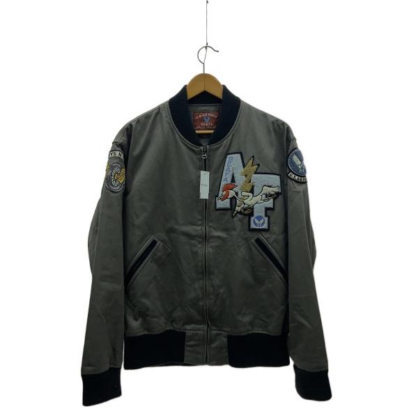 TOYs McCOY◆世田谷ベース/カデットジャケット/SEAFA/ブルゾン/XL/--/GRY