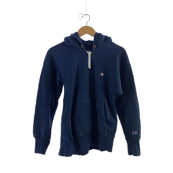 Champion◆80s/リバースウィーブ/パーカー/M/コットン/NVY//