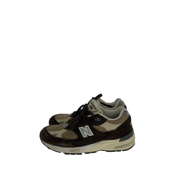 NEW BALANCE◆ローカットスニーカー/US10.5/BRW/スウェード/M991BGC
