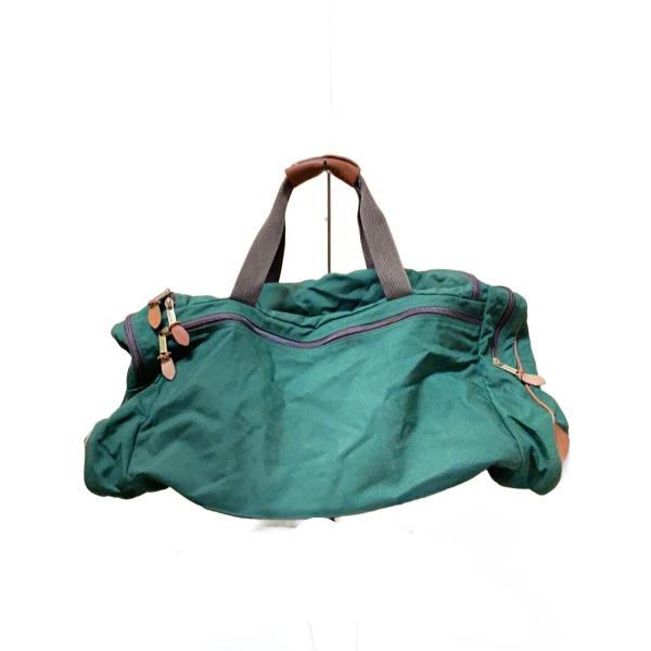 L.L.Bean◆80s VINTAGE/ボストンバッグ/--/GRN/無地//