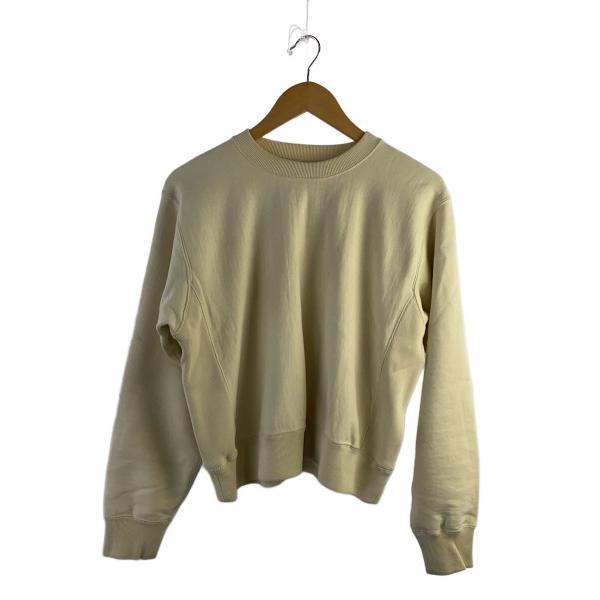 AURALEE◆25SS/SMOOTH SOFT SWEAT PO/スウェット/0/コットン/IVO...