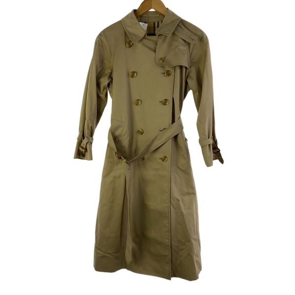 BURBERRYS◆80s/トレンチコート/S/コットン/BEG/無地