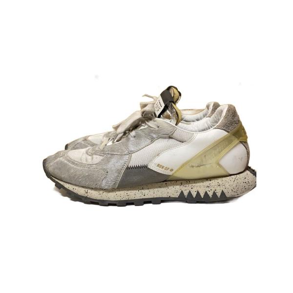 RUN OF◆ALLUMINIO/ローカットスニーカー/--/GRY/E21-40038