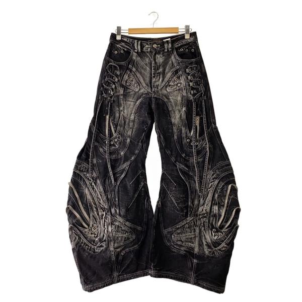 PERSONSOUL◆24AW/ALIEN WIDE JEANS/ブーツカットパンツ/XL/デニム/...