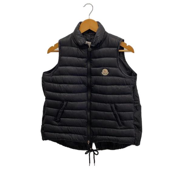 MONCLER◆ダウンベスト/1/ナイロン/BLK/2109S4834705//