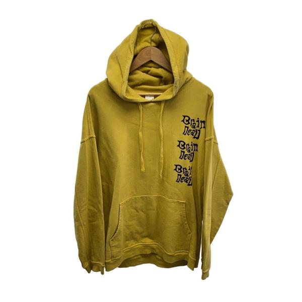 Brain Dead◆Missle command hoodie/MADE IN USA/プルオーバ...