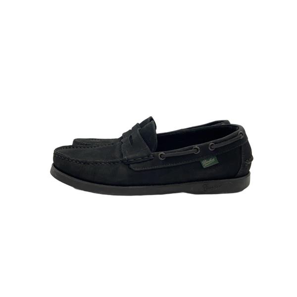 Paraboot◆ローファー/BEAMS別注/6/BLK/スウェード/099403