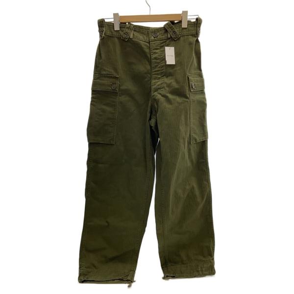 MILITARY◆1967年製/オランダ軍/カーゴパンツ/82-80/コットン/KHK