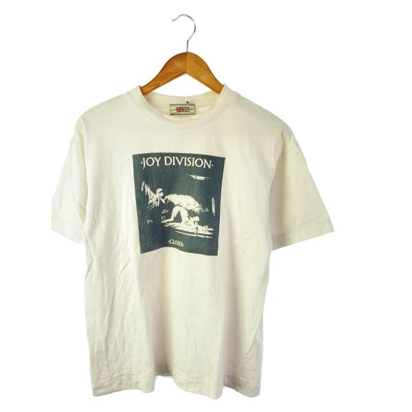 JOY DIVISION/90s/CLOSER/Tシャツ/M/コットン/ホワイト/プリント